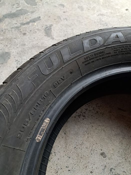 2 anvelope vară 205 60 r16 Fulda