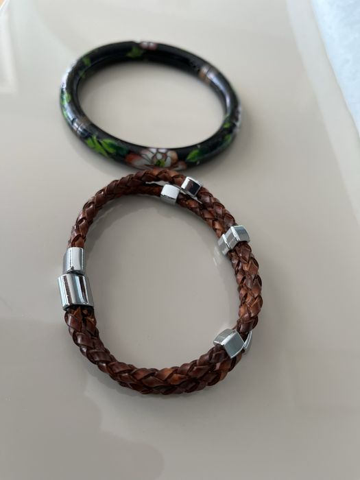 Винтидж китайска гривна с панти Cloisonne