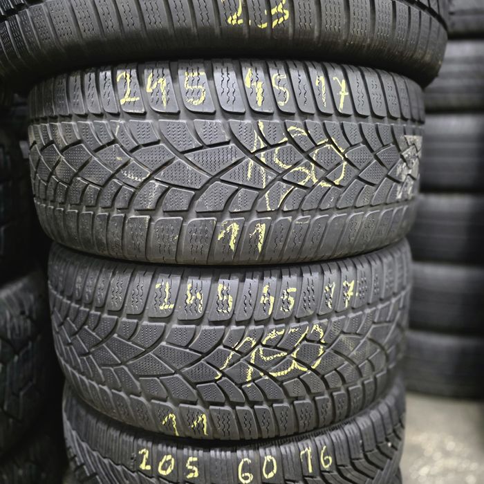 2x 245/45/17 M+S DUNLOP Stare excelenta