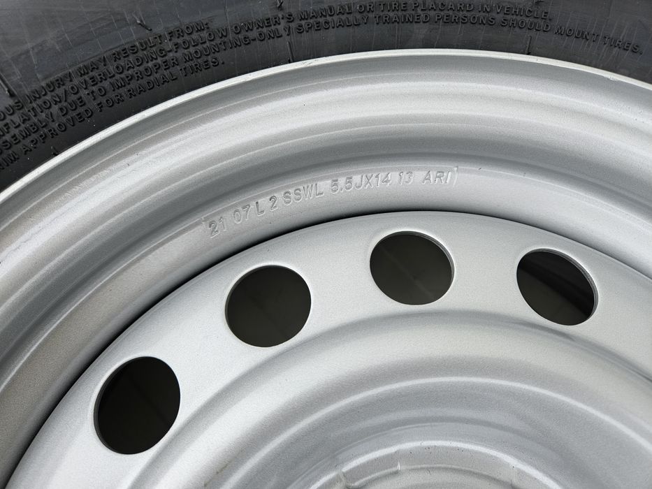 Roata completa 175 R14C, 99R, Anvelopa Security pe Janta 5.5Jx14