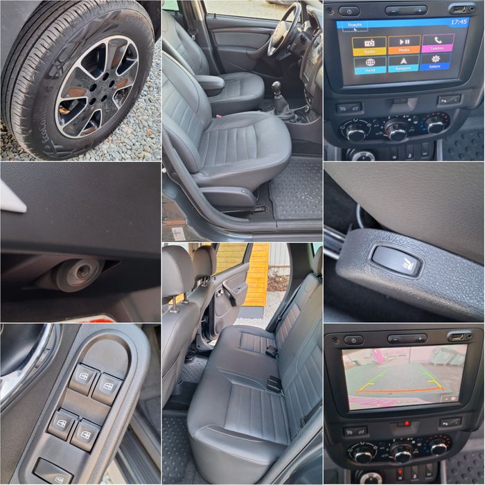 Dacia Duster 4x4 Prestige 2016 Navi Piele Cameră Senzori