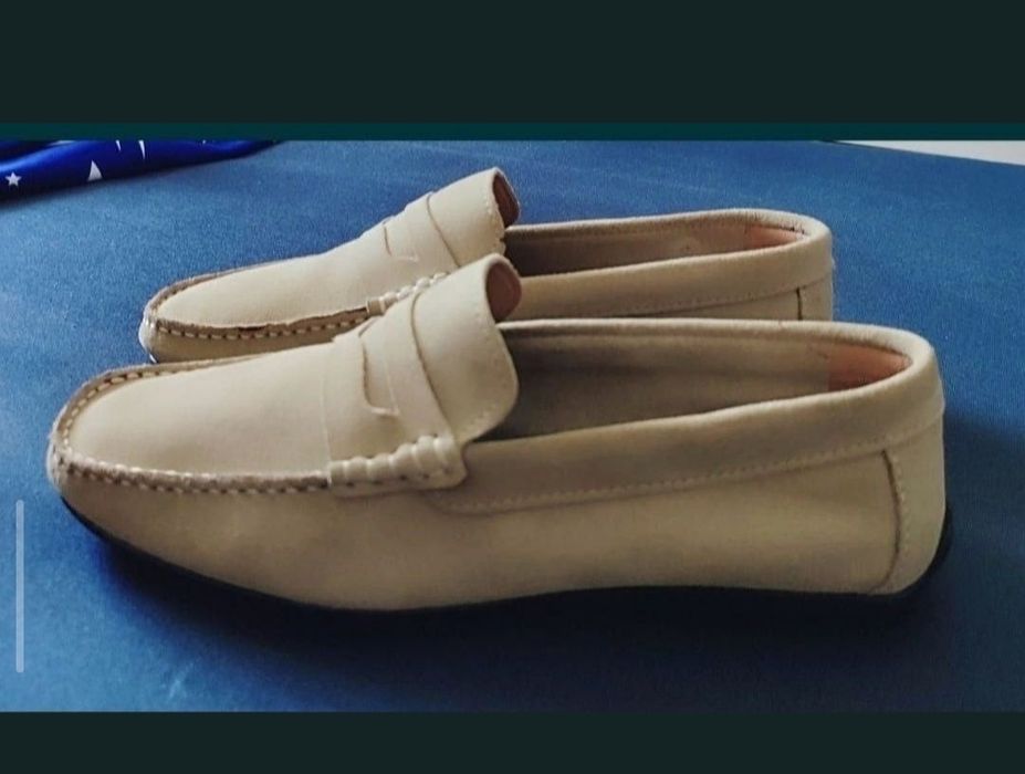Mocasini Nr 40 piele, noi