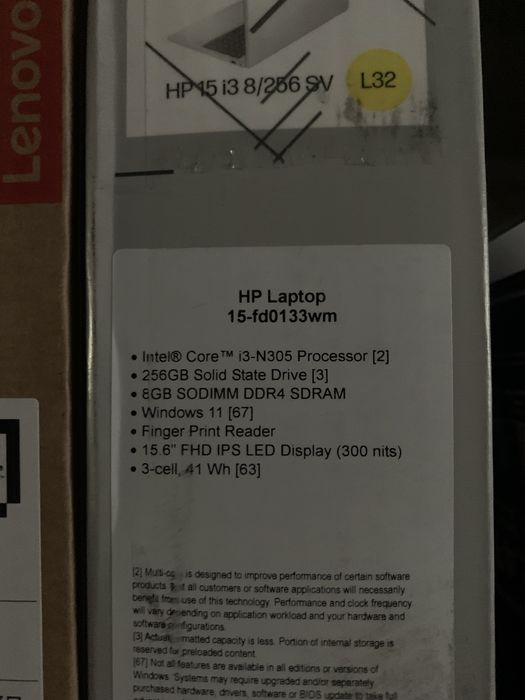 HP Laptop G10 i3