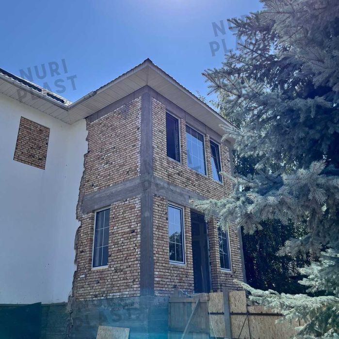 Пластик терезе Узынагаш. Орнату, жеткізу, замок тегін. Гарантия 15жыл