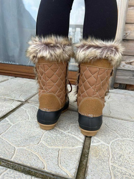 Дамски зимни ботуши  кафяво СЕГА 17.90 евро - размери 36. , 40. 41-42