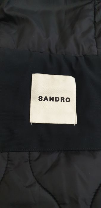 Sandro Paris Technical Fabric Padded Jacket Mens Jacket Size S / М ОРИГИНАЛ! Мъжко Зимно  Яке!