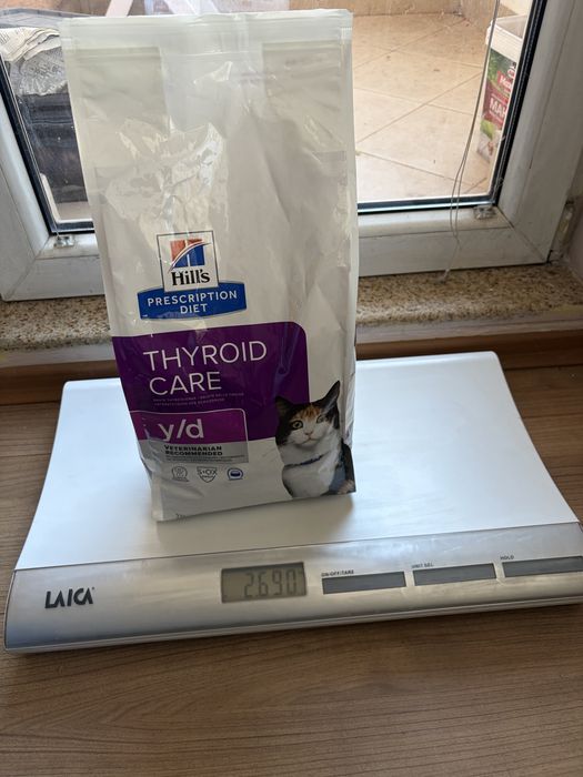 Hill's Prescription Diet y/d Thyroid Care храна за котки