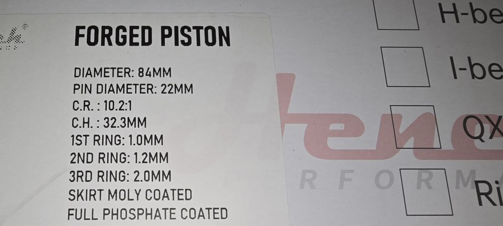 Нови ковани бутала за БМВ