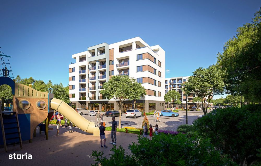 Apartamente noi 2 / 3 camere + parcare, zona Drum. Botizului , Smarald
