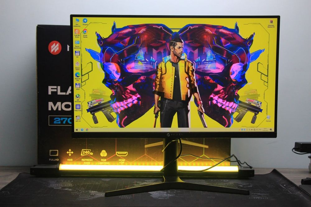 Игровой ПК + 27″ 240Hz монитор — готов к бою!