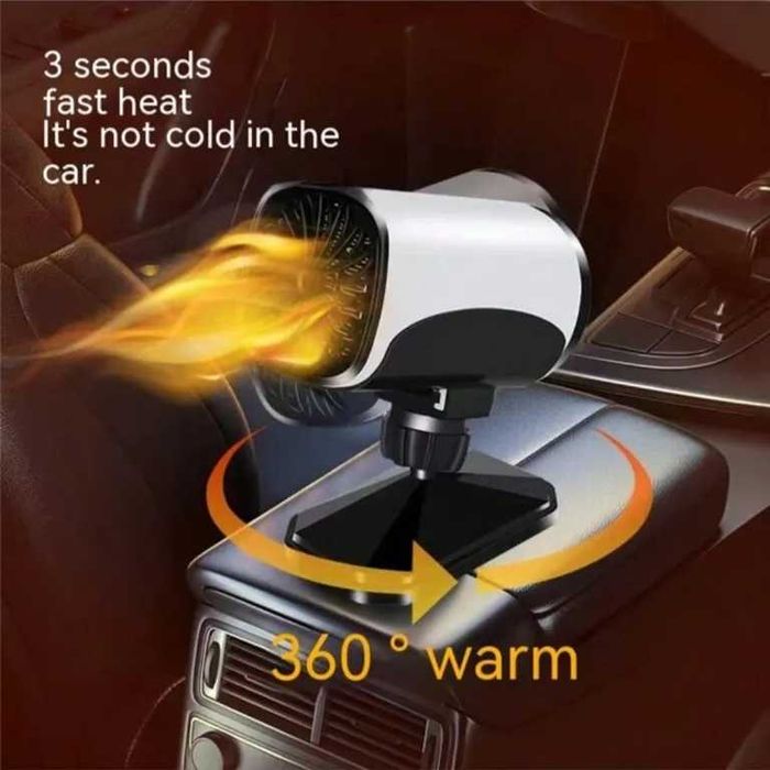 300W МОЩНА с турбо Вентилатор 2 в 1 Печка Духалка Парно кола автомобил