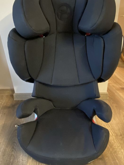 Детско столче за кола Cybex Q3 Fix-Plus – (15-36кг.)тъмно синьо)