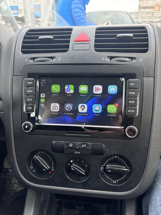 Navigatie VW Golf 5/6/Passat/Polo/Jetta/ CarPlay&AndroidAuto 7 INCH