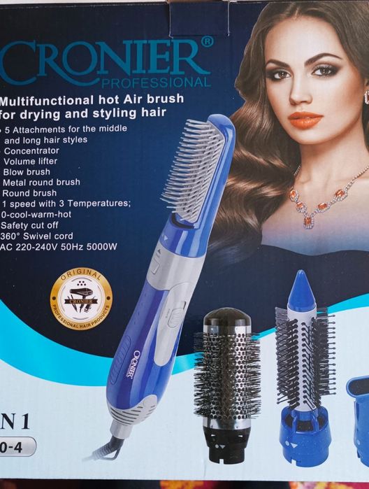 Фен с насадками. Фен расческа