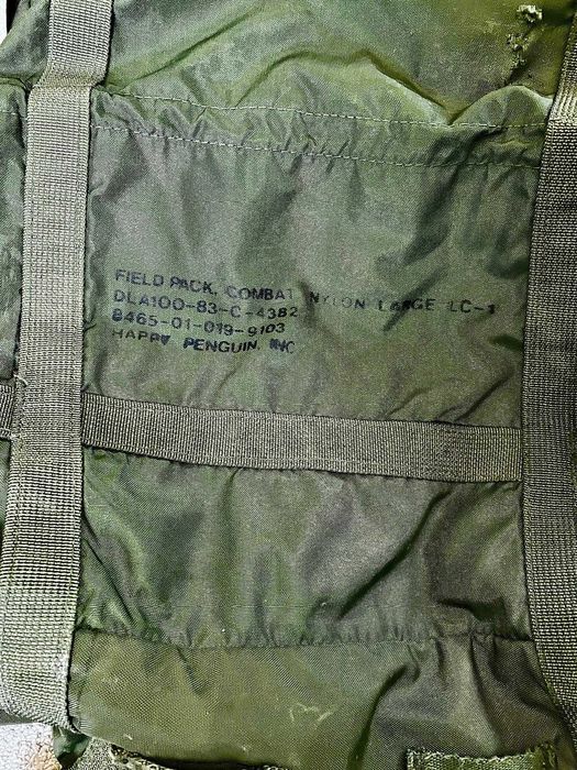 Rucsac de teren,combat LC-1 Happy Penguin US Army, drumeție, colecție.