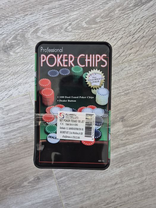 Set poker Texas Hold’em – 100 jetoane