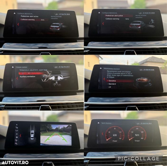 19.500 euro BMW Seria 5 G30 Luxury Line [Piele Coniac | Navigație Mare