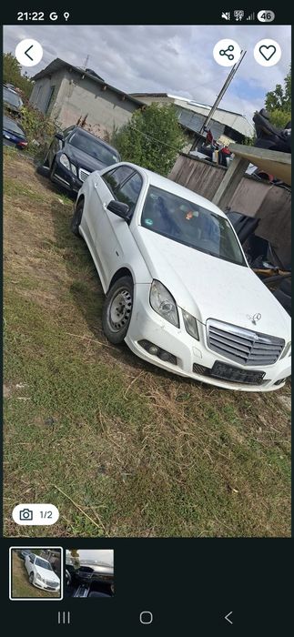 Capotă Mercedes e class w212 2009-2013