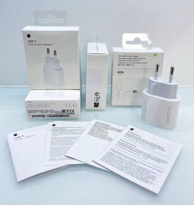 Оригинальные зарядки Iphone lightning /Type-C