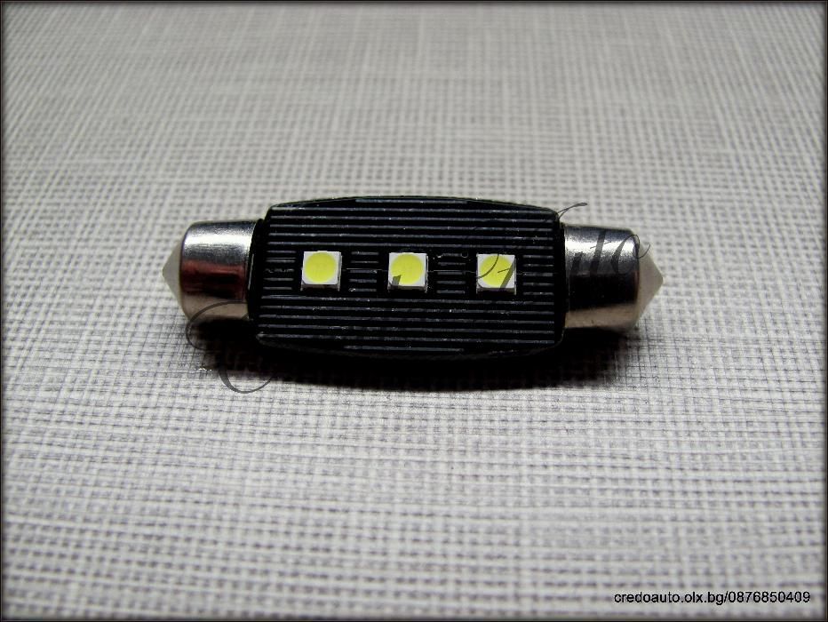 Festoon Диодни Крушки 3030LED 32мм,36мм,39мм,42мм 260LM