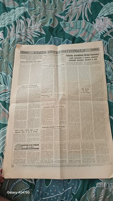 Ziarul Scânteia 1987