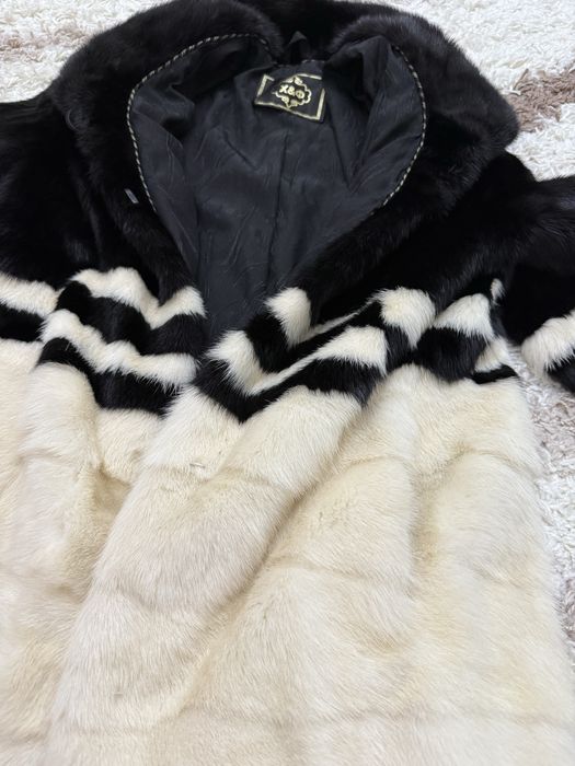 Модная норковая шуба