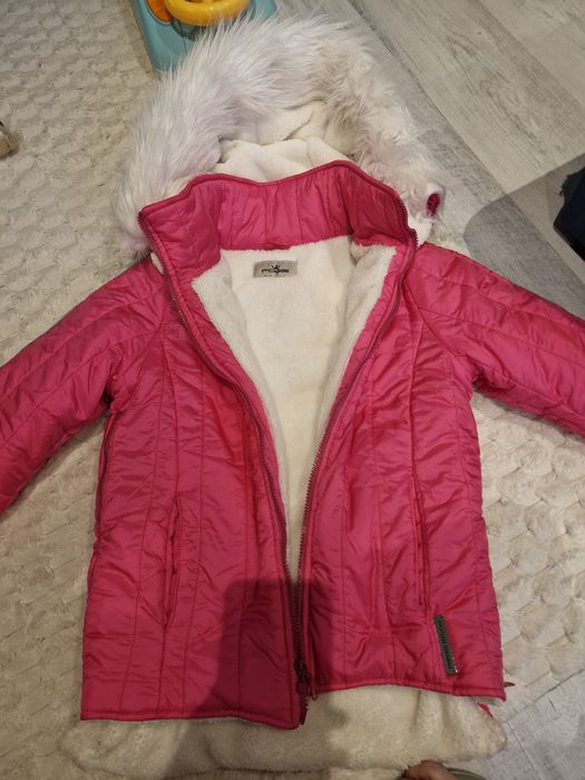 Geaca roz Foggy  superba