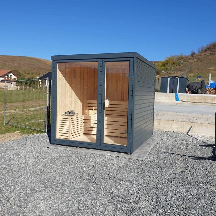 Sauna de exterior/interior/Aden Garden Toplita