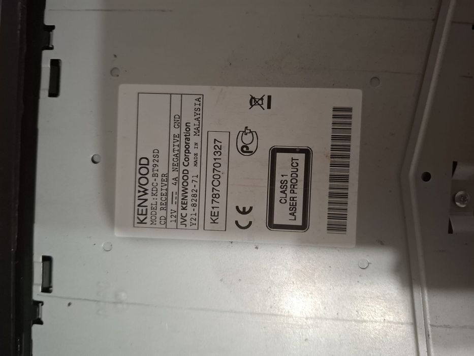 Player auto kenwood KDC-BT92SD (audiophile) Iesiri RCA de 4V