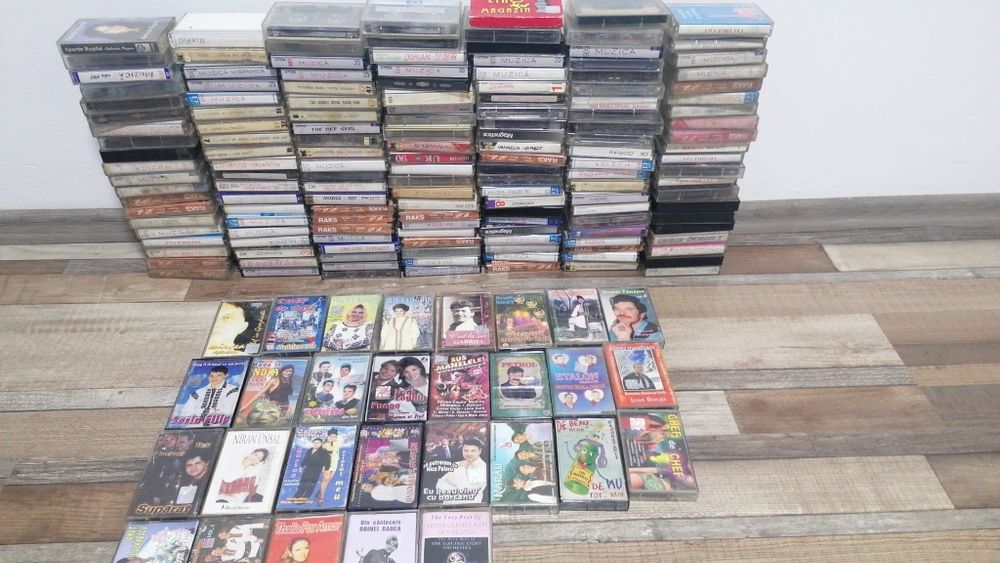 Casete cu manele populara +disco 420 de bucati
