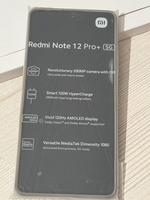 Мощный xiaomi note 12 Pro Plus 5G