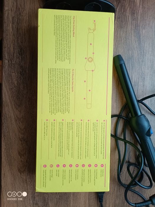 Професионална маша PYT  за къдрици. Турмалинова с инфраред и стойка.