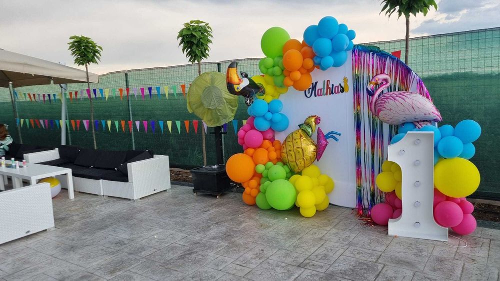 Locatie petreceri copii, cu piscina si gradina