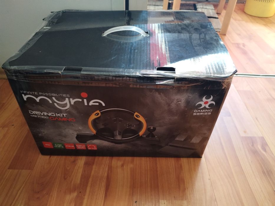 Volan gaming Myria MG7400 + Garanție (PS3/PS4/PC/XBOX ONE)