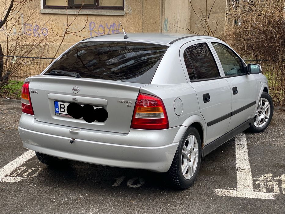 Opel Astra G 2002/1.6i 101Cp/E4/Clima/Cameră Spate/Jante Al/ Itp 2027