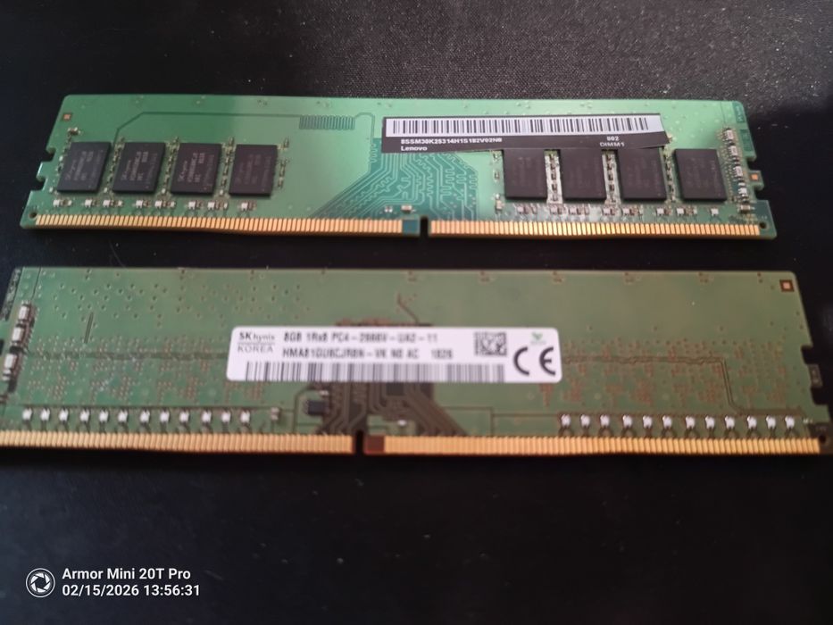 memorie 2x 8 GB RAM DDR4