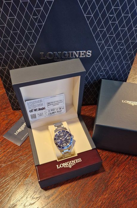 Longines HydroConquest 39mm Automatic – Garanție 5 ani – Ca nou