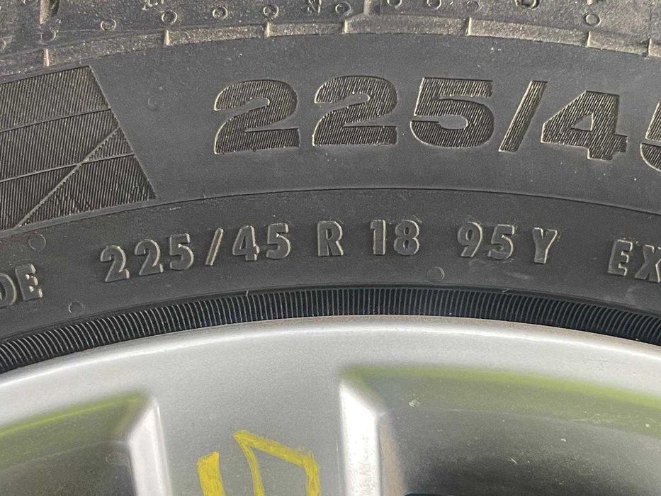 Jante aliaj R18 Opel 5X110 7,5Jx18H2 ET41 anvelope de vara 225 45 R18