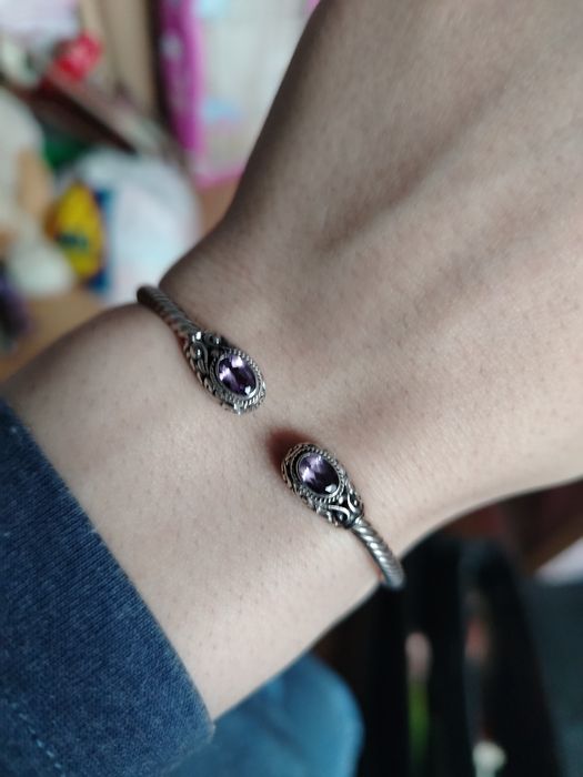 Bratara argint 925 cu ametiste