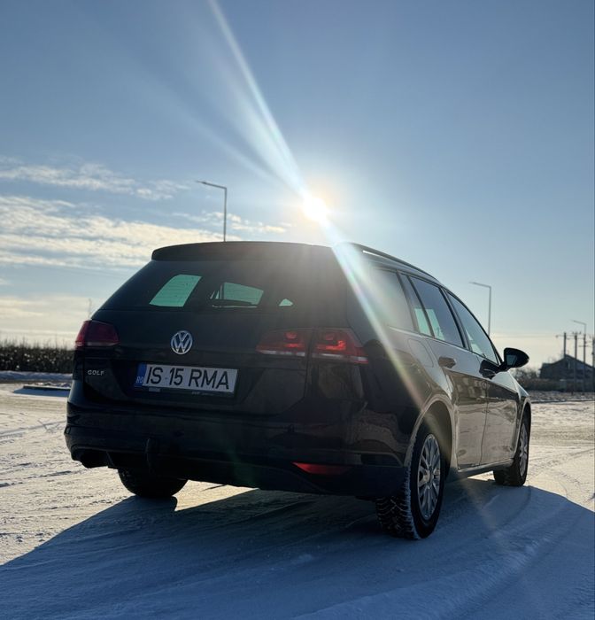 Volkswagen Golf 7 Break 1.6 TDi 120 cai an 2015 Euro 6 Negru