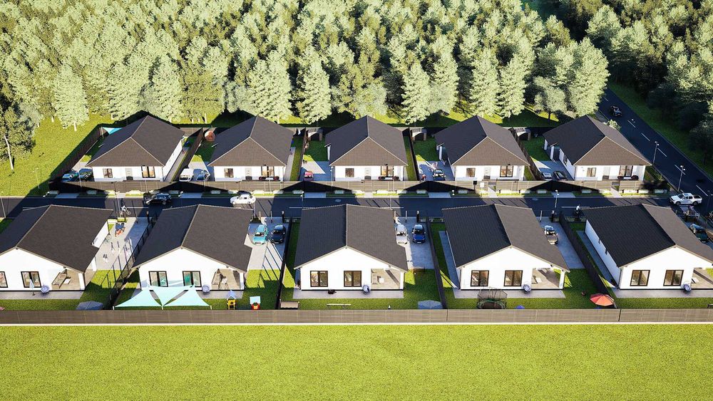 Case dispuse pe parter! Segment premium! Finisaje incluse in pret!