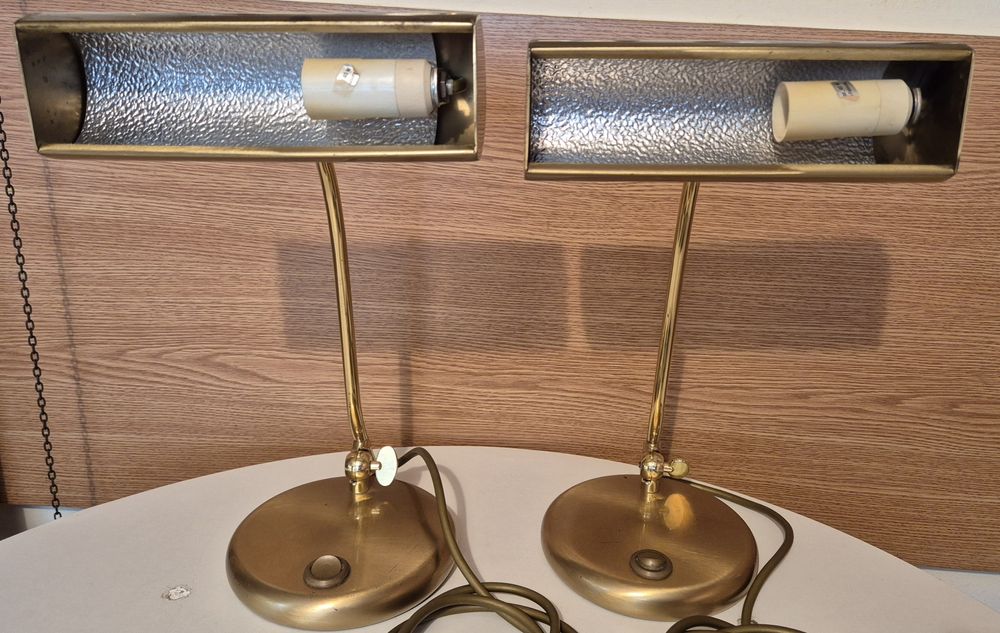 Veioze bronz/alamă Holtkötter Levenger Germania set 2buc