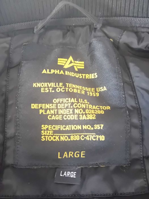 Jacheta Alpha Industries originală