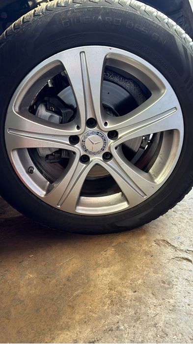 Jante aliaj r17 5x112 Mercedes E Classe w213 cu anvelope All Season