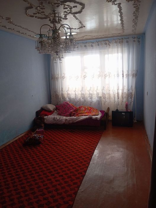 Продается квартира 3-х комнатная на 1 этаже в городе Каган 2 мик