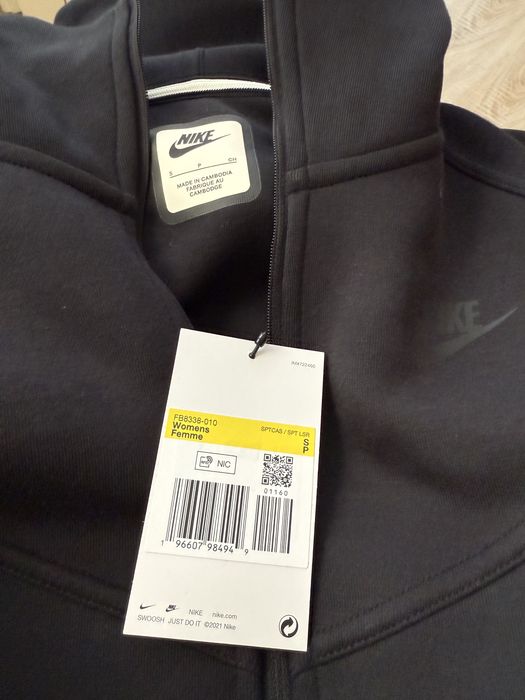 Nike tech fleese sweatshirt woman - размер S