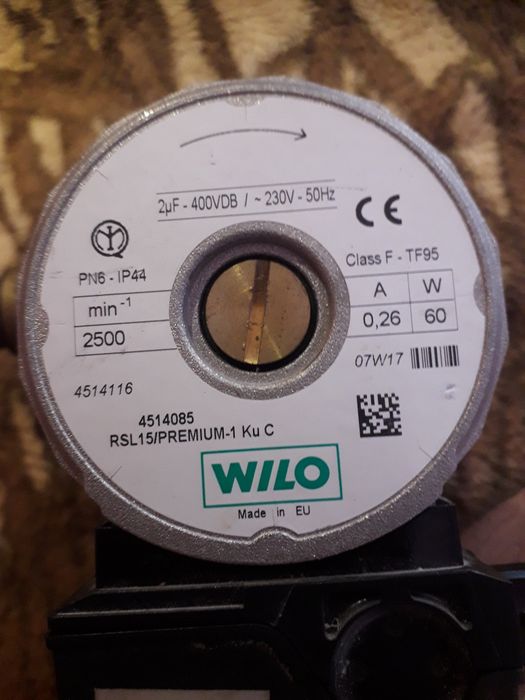 Pompe Wilo , Ariston