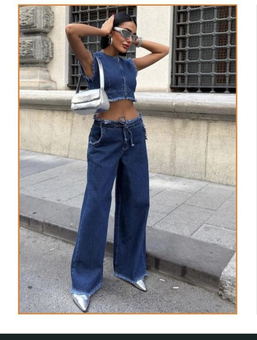 Сет деним две части