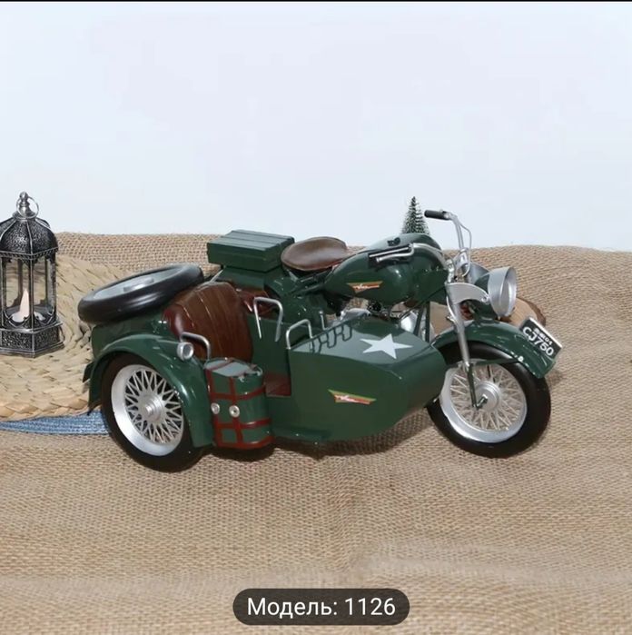 Коллекционная модель мотоцикла М-72 / Автолегенды /масштаб
