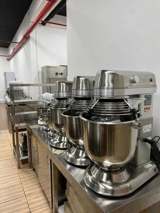 Тестомес, миксер планетарный профессиональный 5,7,10,20,30,60,100 л